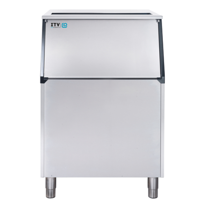 ITV Ice Makers S-300 Commercial Slope Front Ice Storage Bin - 282 Lb. Capacity