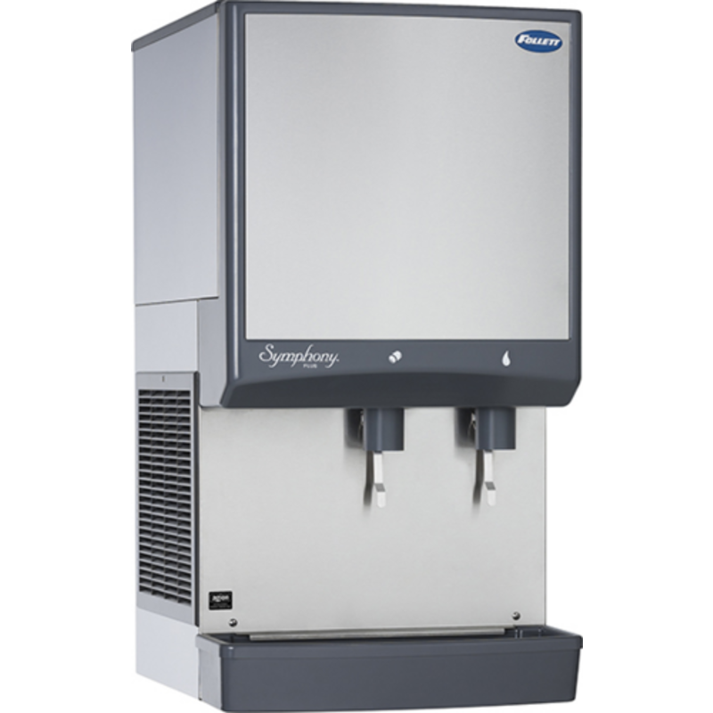 Follett 25CI414W-L Symphony Plus 25-Lb Countertop Chewblet Ice & Water Dispenser