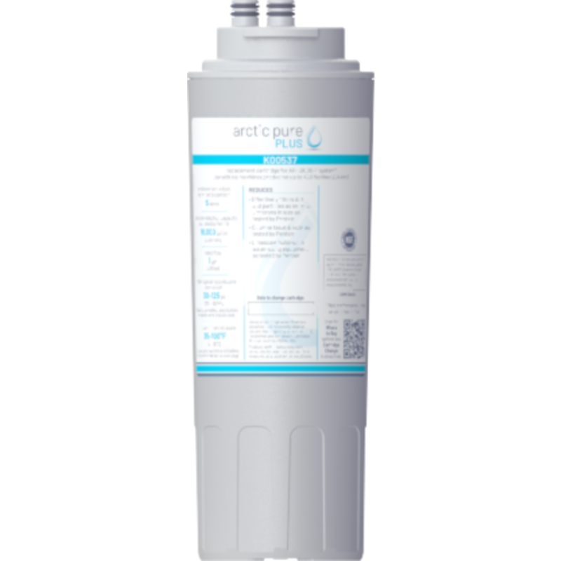 Manitowoc K00537 filter cartridge for AR-10000-P systems, designed for commercial ice equipment water filtration.