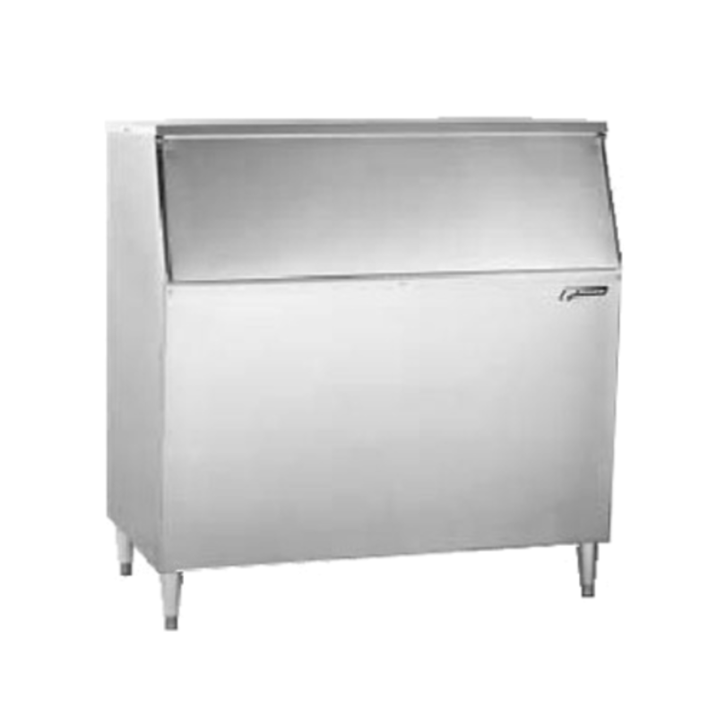 Follett 950-48 Commercial 48-Inch Slope Front Ice Storage Bin 950 pounds for high-volume beverage service.