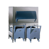 Follett ITS1350SG-60 high-capacity ice dispense system with two carts for efficient ice handling.
