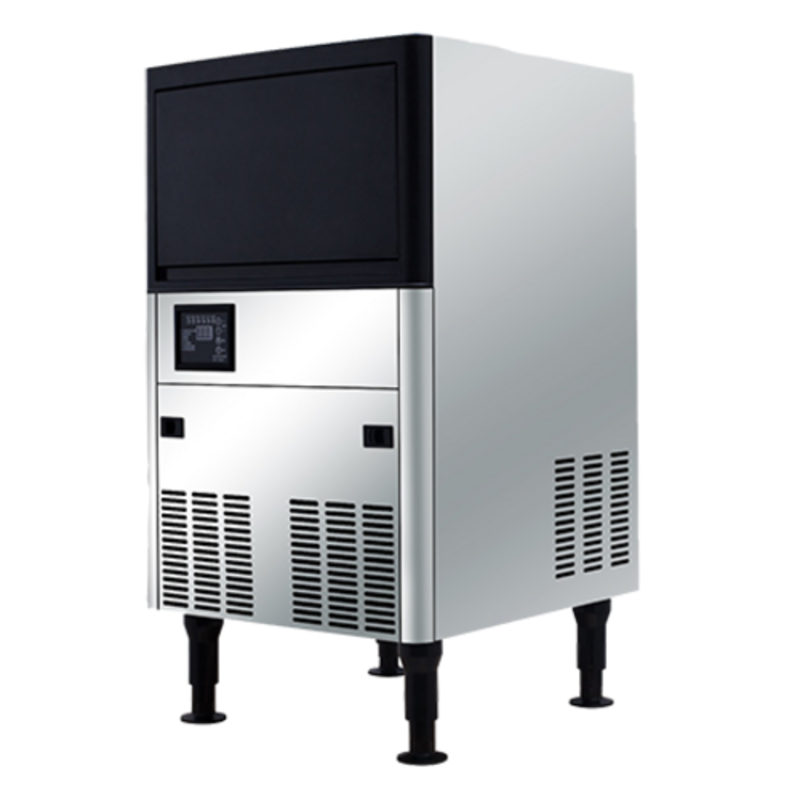 EFI IM-120 Air-Cooled Cube Ice Maker designed for efficiency with a sleek stainless steel finish.