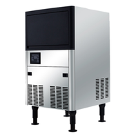 EFI IM-120 Air-Cooled Cube Ice Maker designed for efficiency with a sleek stainless steel finish.