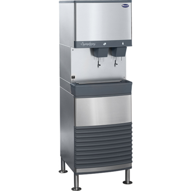 Follett 25FB414A-L Symphony Plus Freestanding Nugget Ice & Water Dispenser