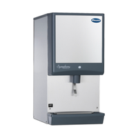 Follett E12CI414A-LI Symphony Plus countertop ice dispenser for healthcare, air-cooled 12-lb ice storage unit.