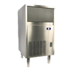Manitowoc USP0100A undercounter square cube ice machine showcasing its sleek stainless steel design.