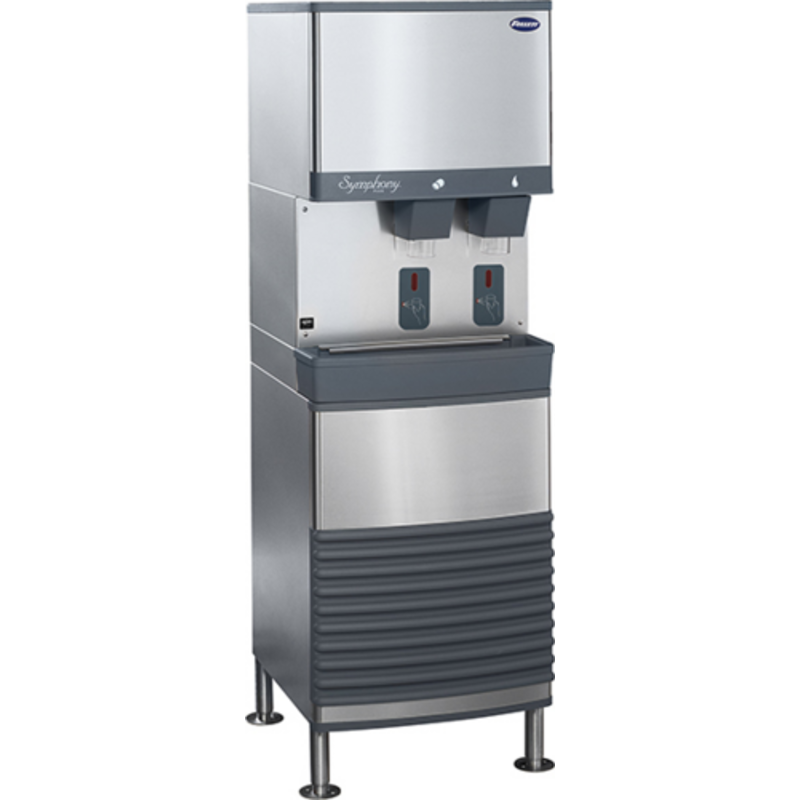 Follett Symphony Plus 50FB414A-S Freestanding Chewblet Ice & Water Dispenser