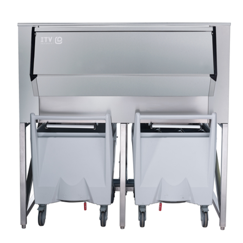 ITV SCD-900 60" Ice Transport System with Twin Carts