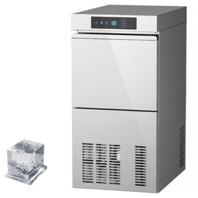 HB-88 Undercounter Ice Machine 88lbs, capable of producing 88lbs of ice every 24 hours.