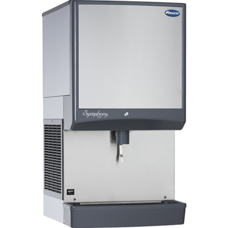Follett Symphony Plus 25CI414A-LI Air-Cooled Countertop Nugget Ice Dispenser - 425 lb
