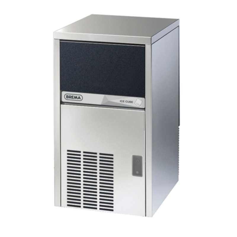 Brema CB249AHCAWS 79-Lb. Self-Contained Undercounter Ice Machine with 20-Lb. Bin