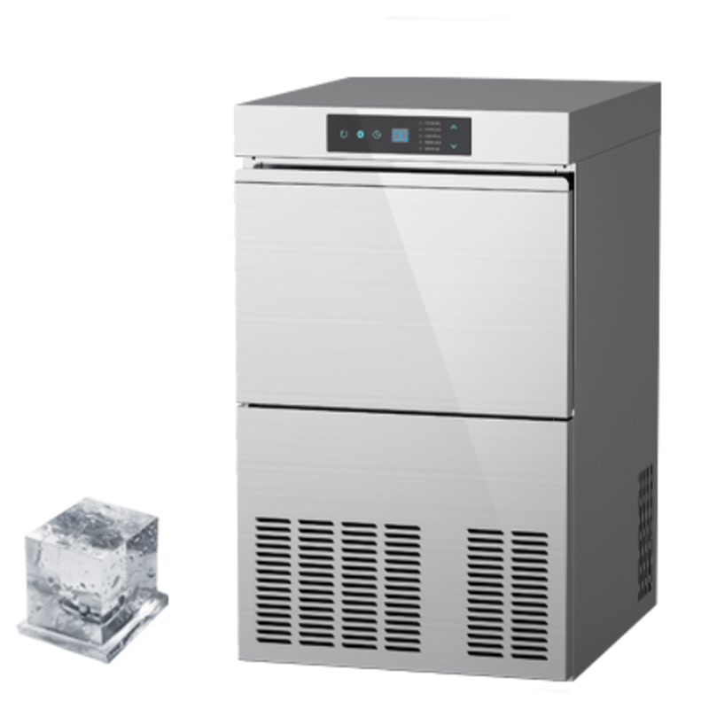 Ancaster Food Equipment ICE-130BC 132-lb Big Cube Commercial Ice Maker with 55-lb Bin