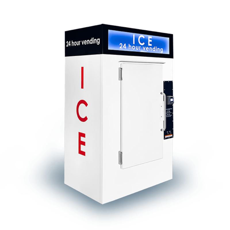 Leer L040UASVP 47-Inch 40 Cu. Ft. Outdoor Bagged Ice Vending Merchandiser