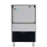 ITV Ice Makers DELTA NG 150 self-contained 150 lb gourmet ice machine front view.
